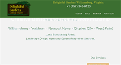 Desktop Screenshot of delightfulgardens.com